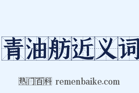 青油舫近义词是什么意思的图片